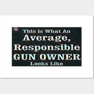 Responsible Gun Owner Posters and Art